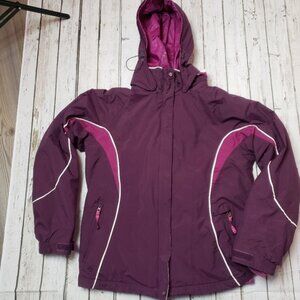 Columbia Interchange 2 In 1 Burgundy Jacket Coat